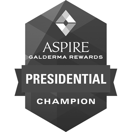 Aspire Galderma Rewards Presidential Champion Logo