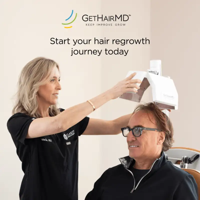 GHMD GetHairMD hair restoration for advanced, non-surgical and surgical hair loss treatments for men and women.