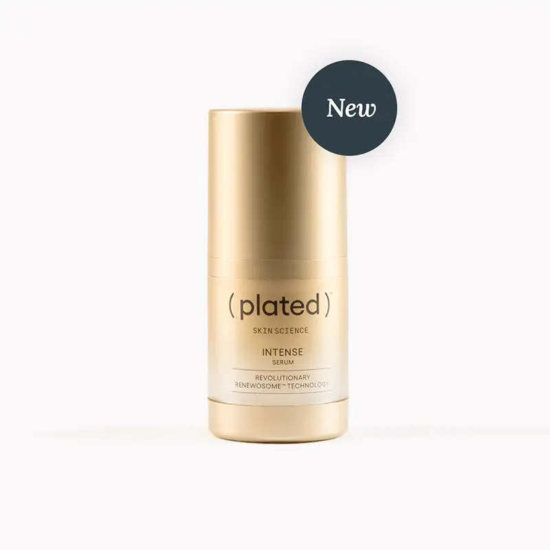 Plated Skin Science topical exosome therapy to repair skin, boost collagen production, and improve texture for healthier, youthful-looking skin.