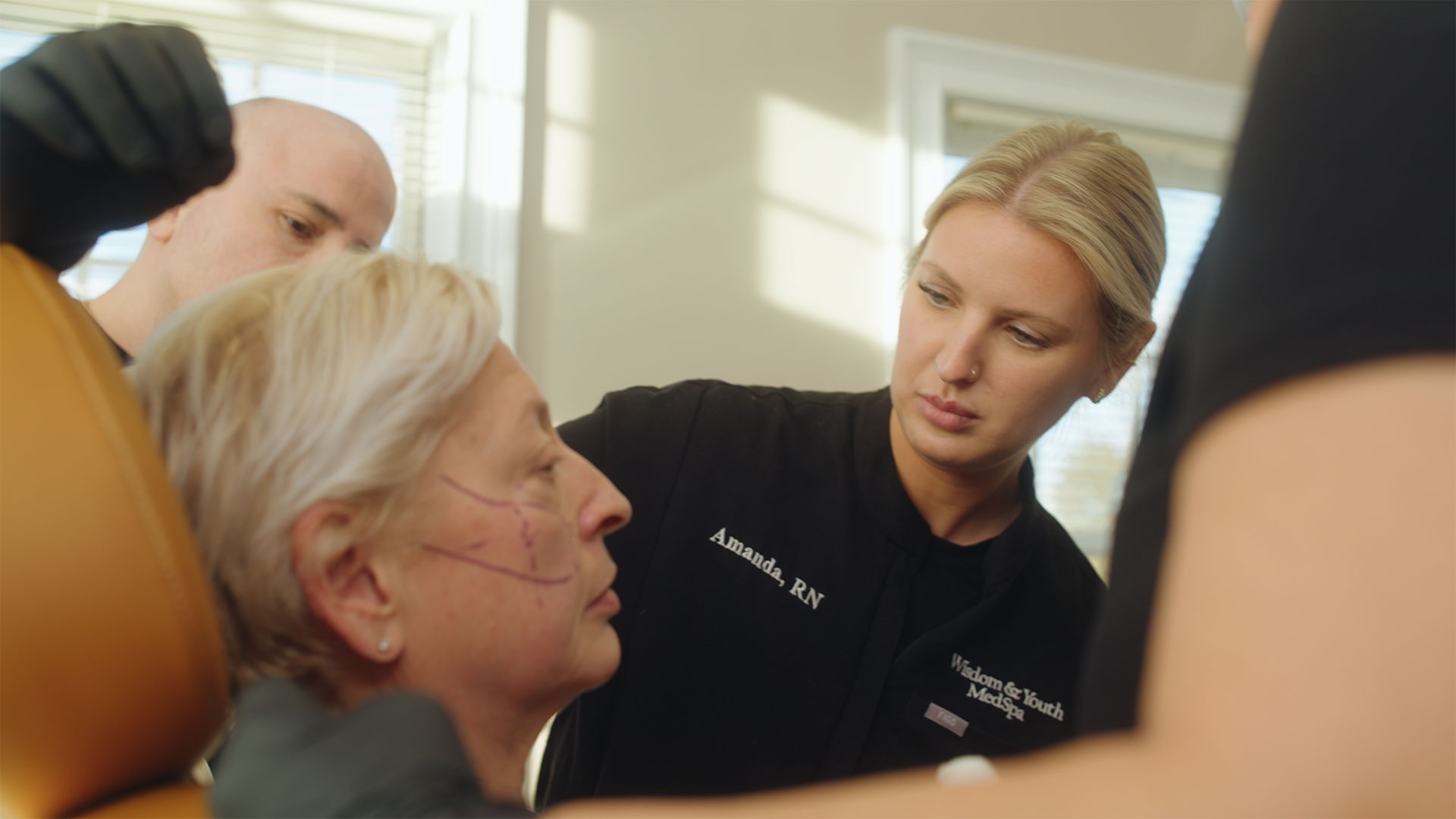 Level Up course participant